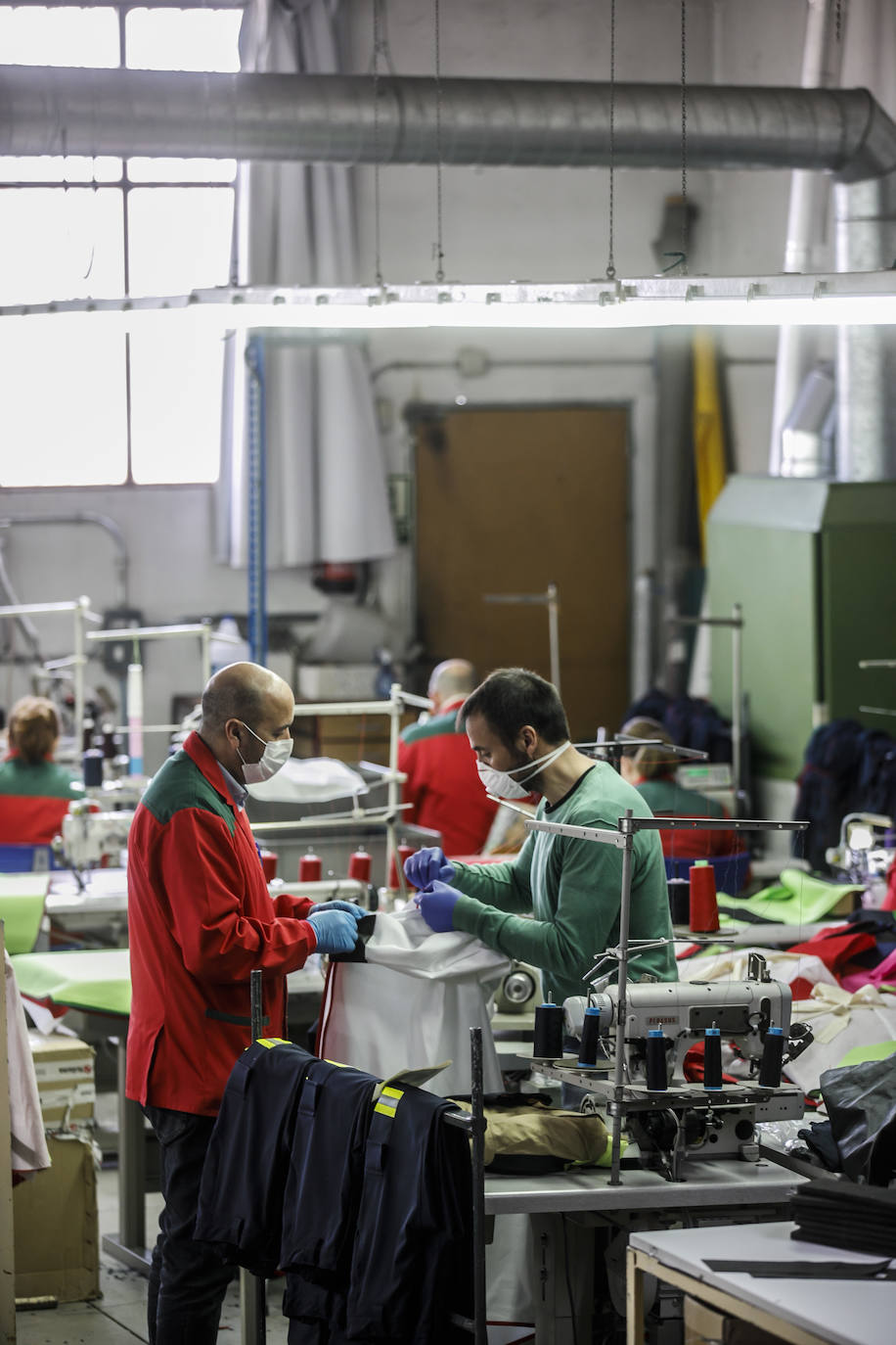 Fotos coronavirus en La Rioja: Arnedo, una gran cadena solidaria