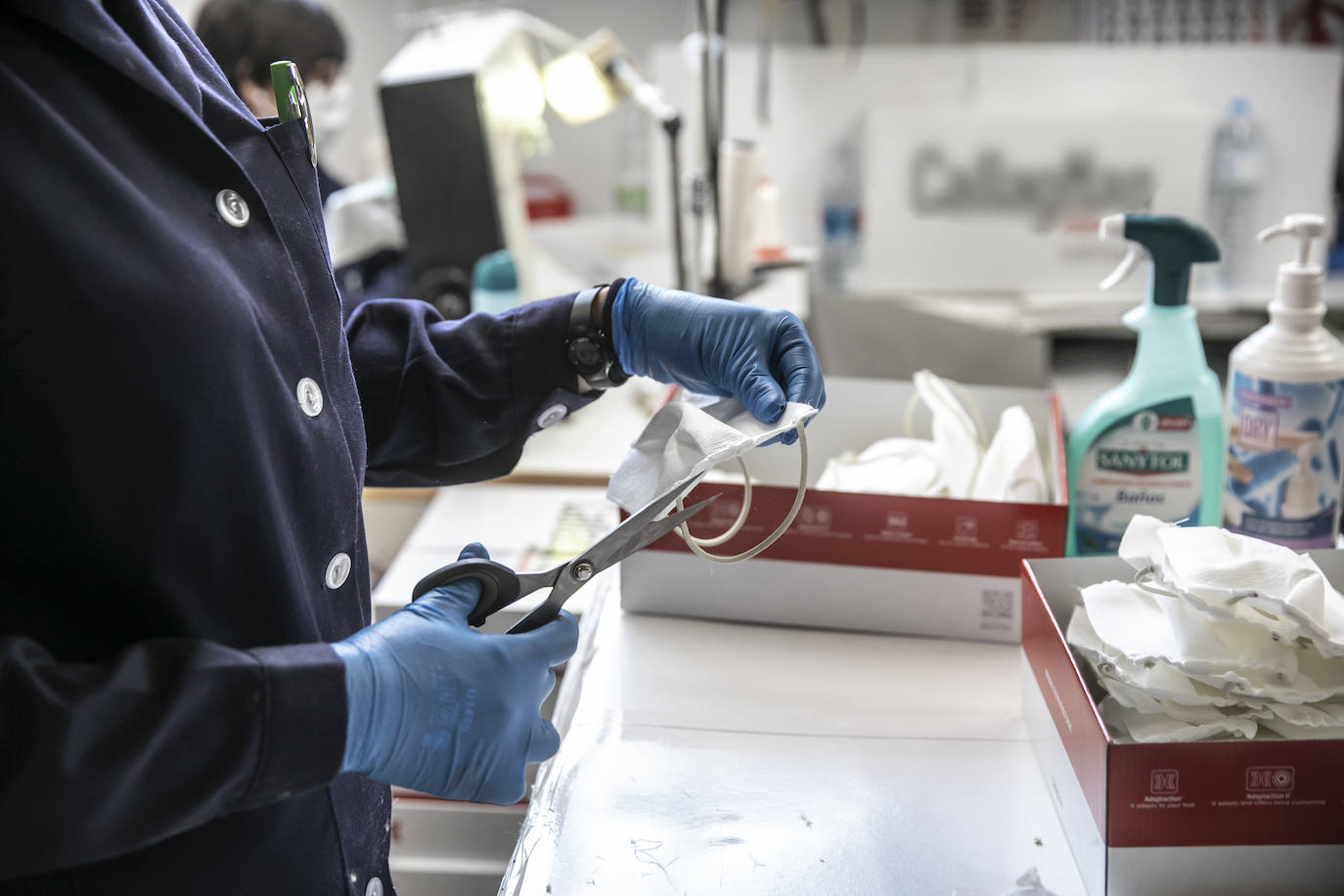 Fotos coronavirus en La Rioja: Arnedo, una gran cadena solidaria