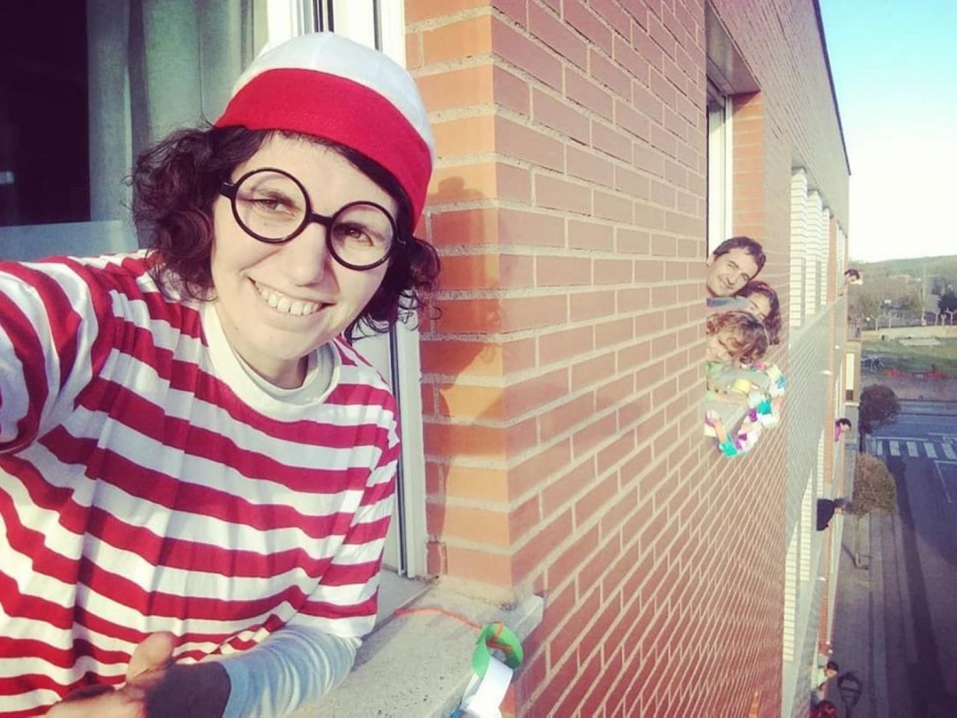 Animación dirigida a los más pequeños de la casa que se celebró en la tarde del sábado en Santo Domingo. 