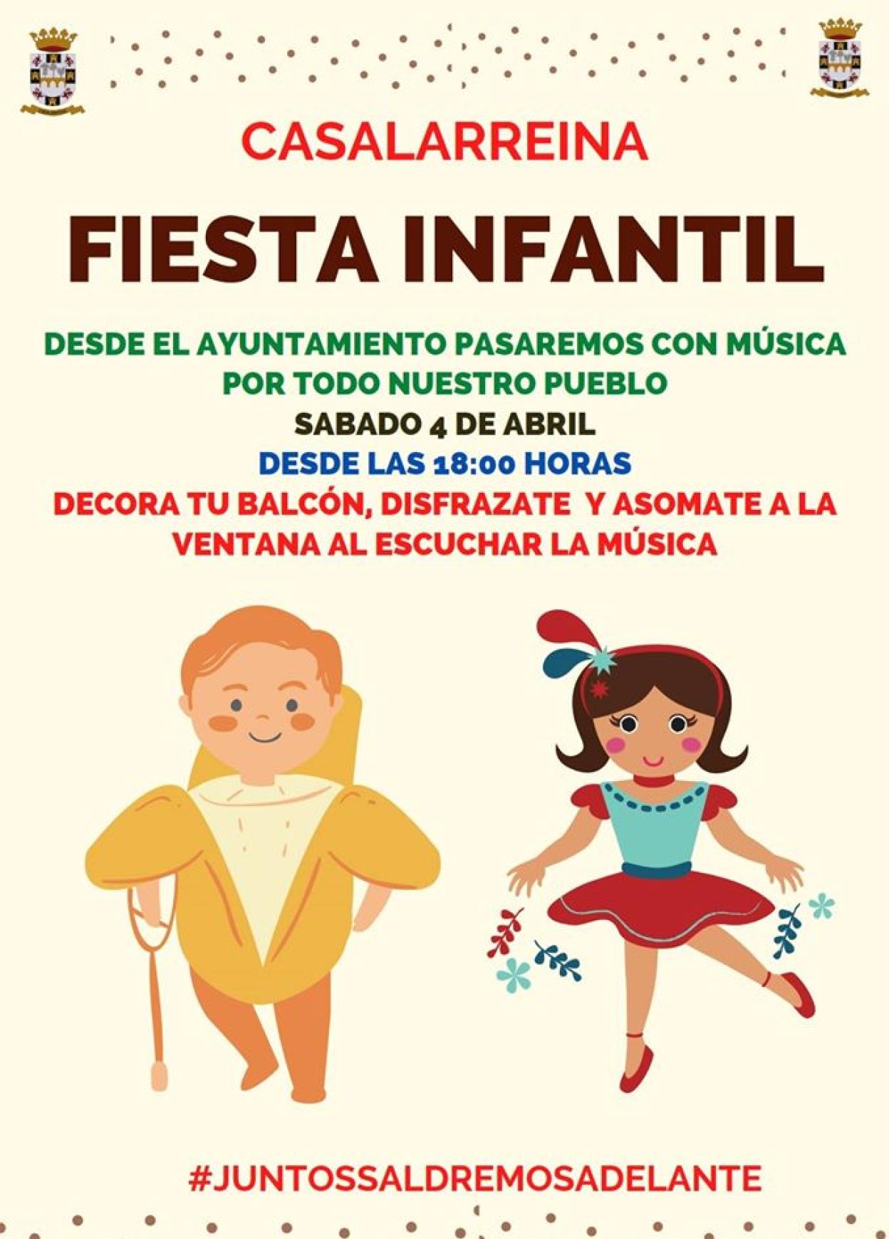 Casalarreina prepara su fiesta infantil