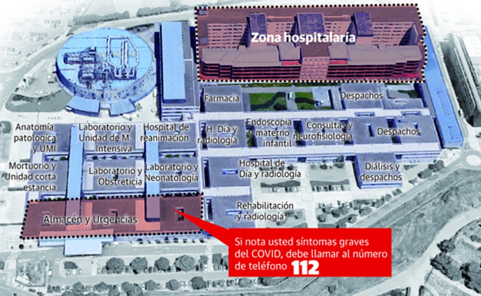 La acelerada metamorfosis del hospital San Pedro