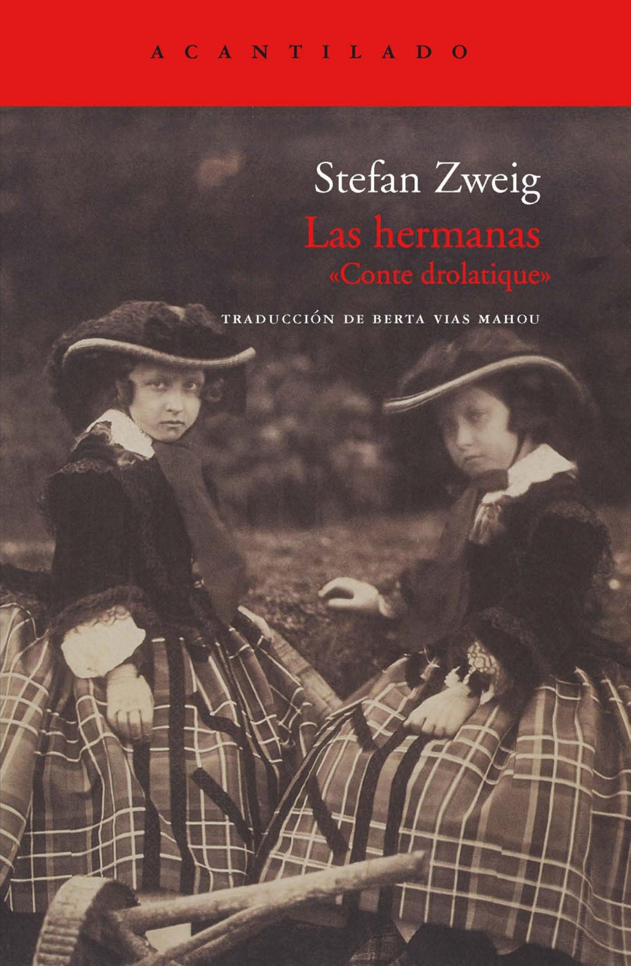 La portada del libro 'Las hermanas', de Stefan Zweig. 