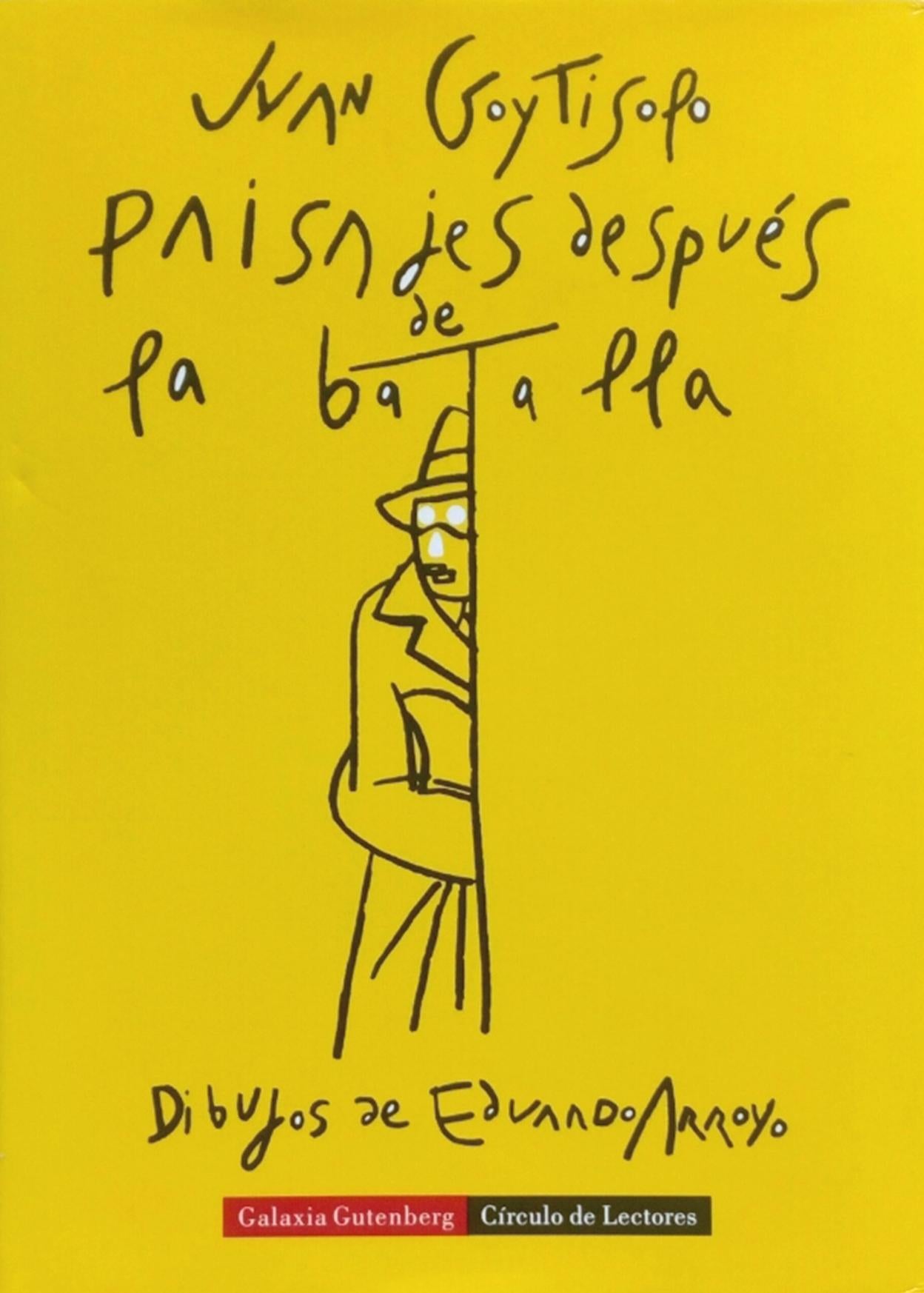 Portada del libro 'Paisajes después de a batalla'. 