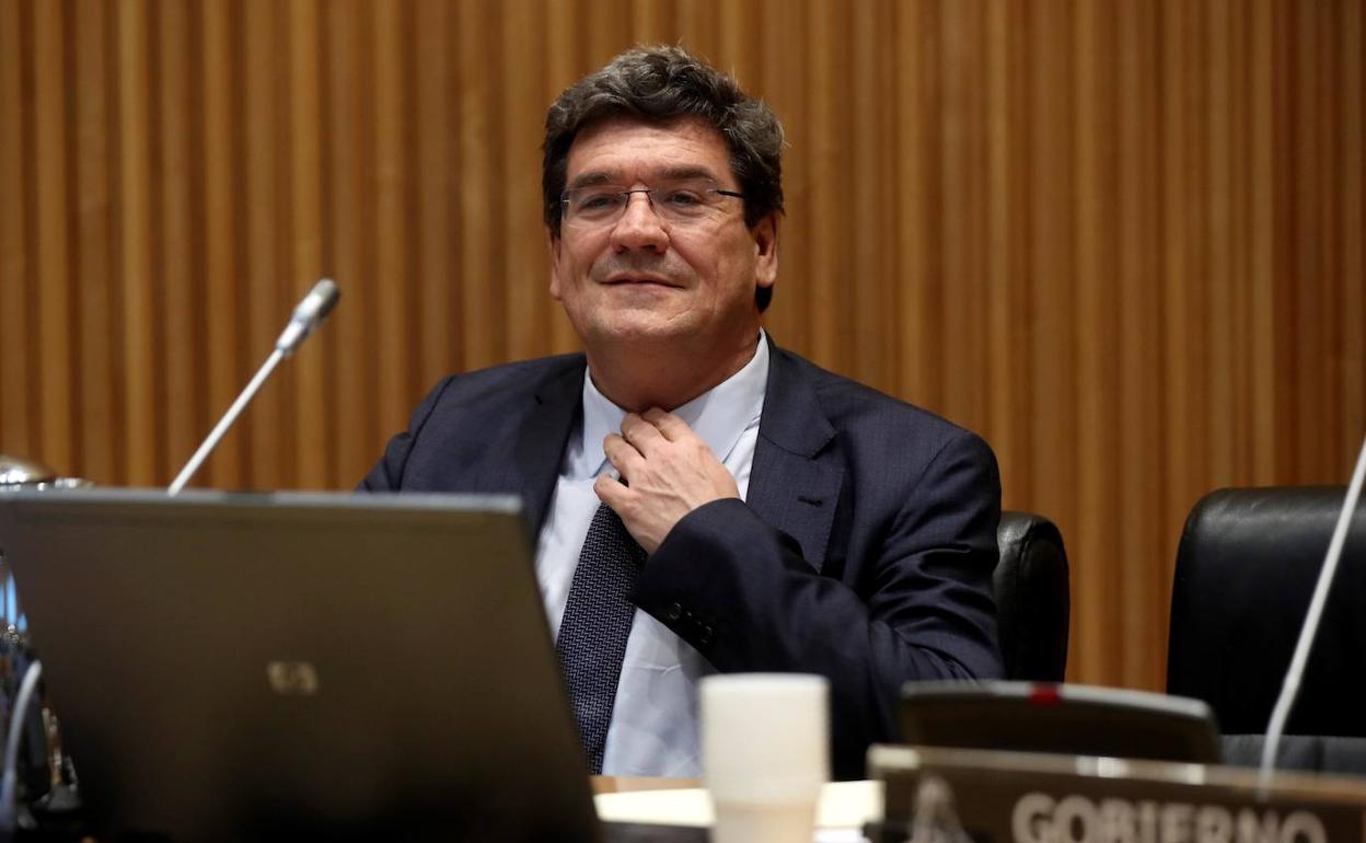 José Luis Escriva, en el Congreso. 