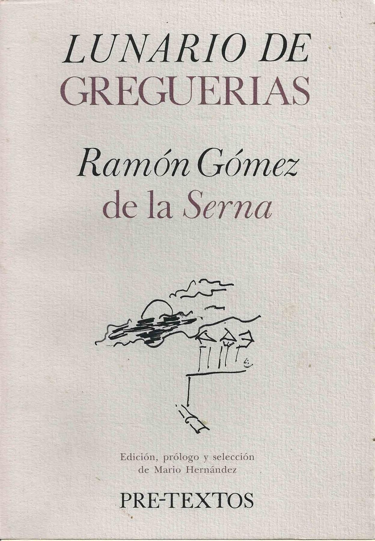 El libro 'Lunario de Greguerías'. 