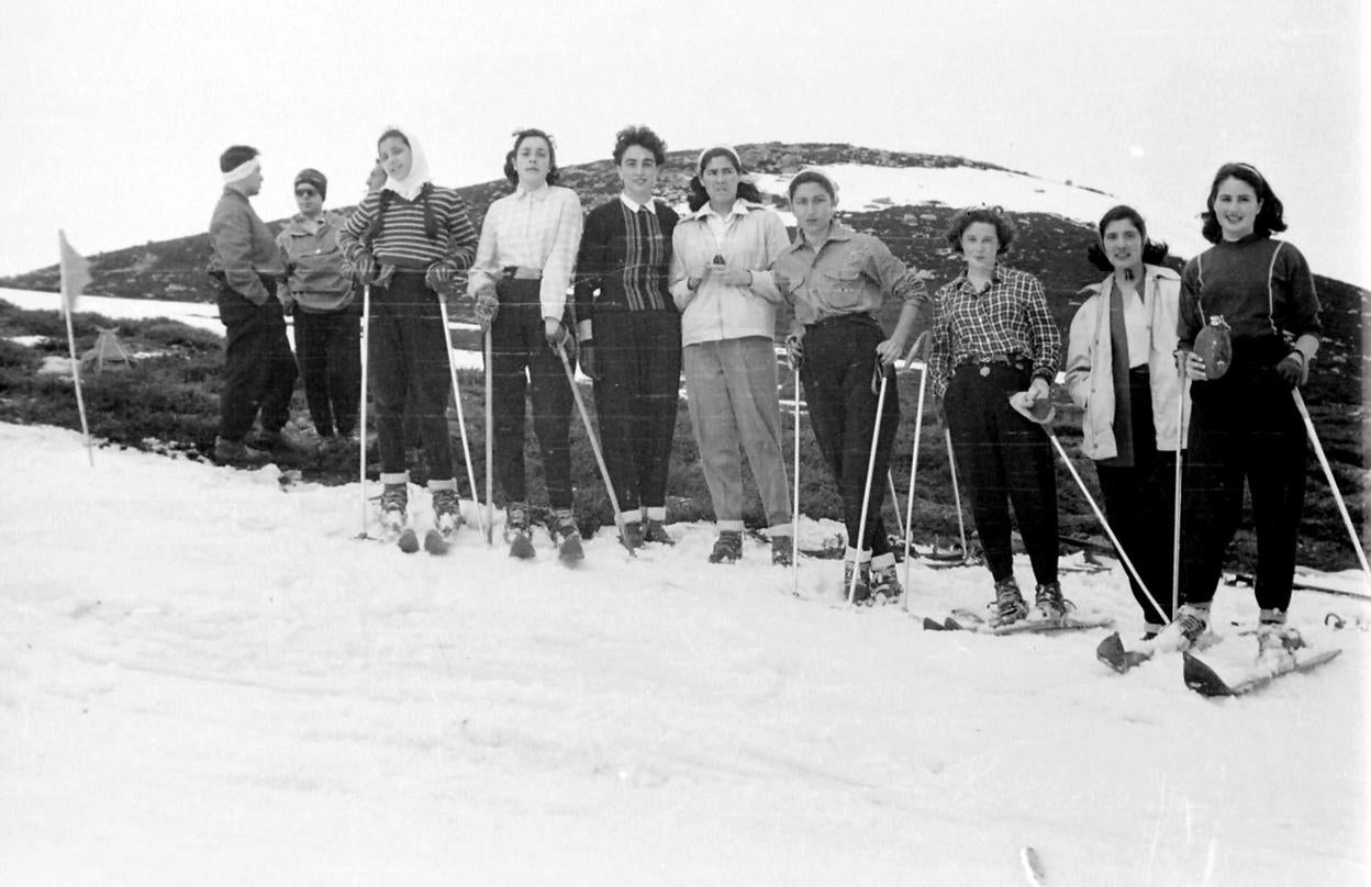 La Retina: pioneros del esquí en La Rioja, en los años 50