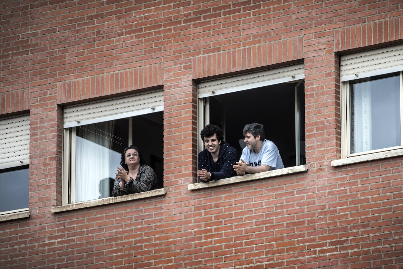 El barrio no ha faltado a la cita de la tarde.