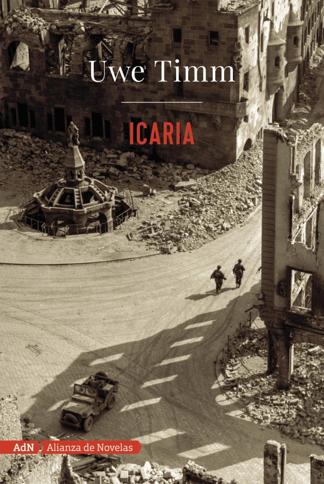 La portada de 'Icaria', de Uwe Timm. 