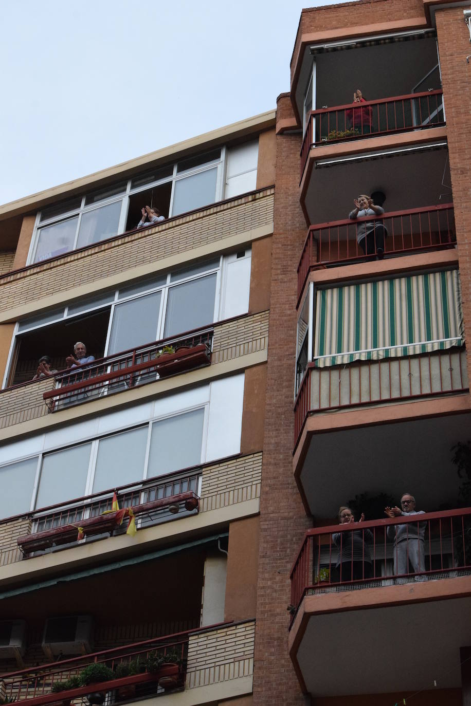 Logroño sigue apoyando cada día a sus héroes. 