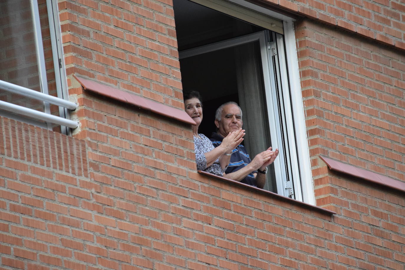 Logroño sigue apoyando cada día a sus héroes. 