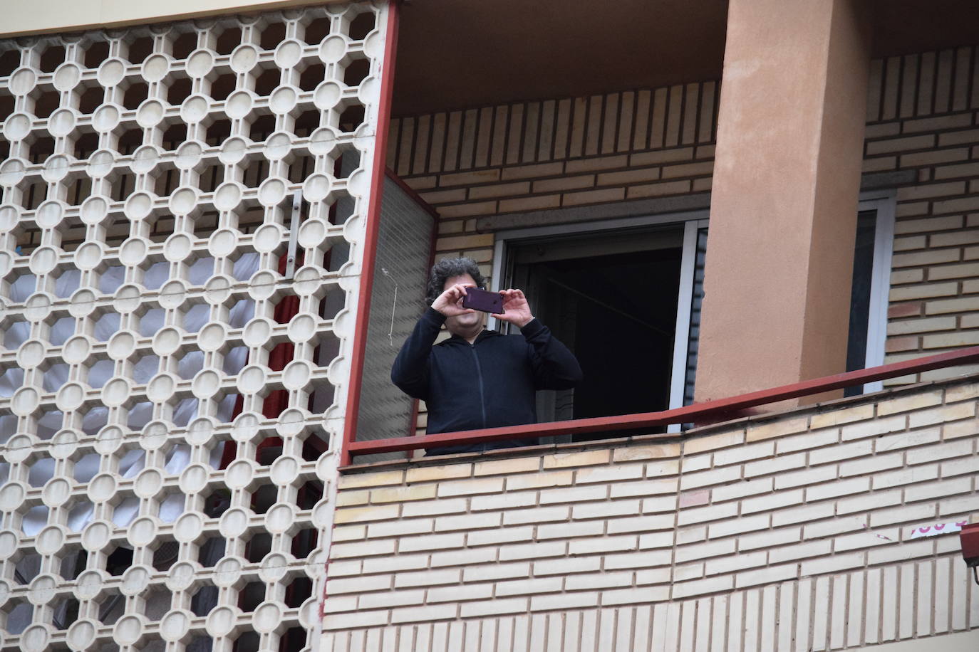 Logroño sigue apoyando cada día a sus héroes. 