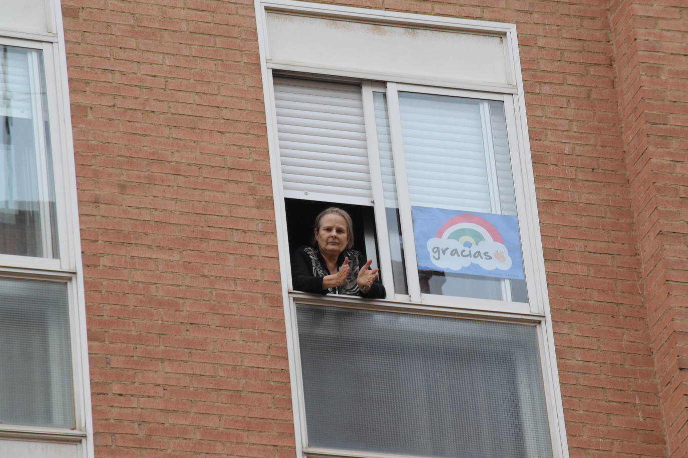 Logroño sigue apoyando cada día a sus héroes. 