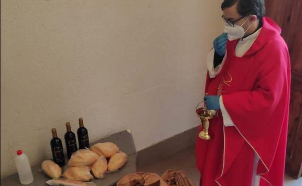 Coronavirus en La Rioja:La caridad de San Marcos, a domicilio