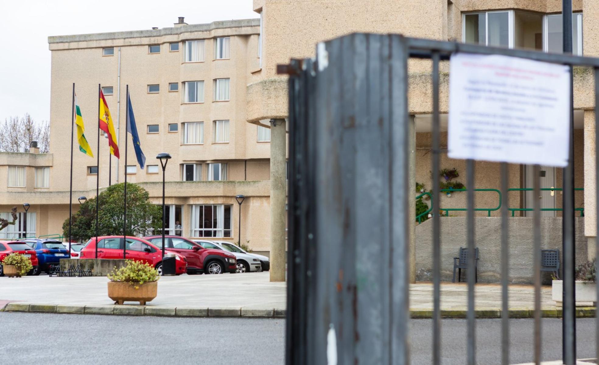 Residencia de Lardero, uno de los focos principales del COVID-19.