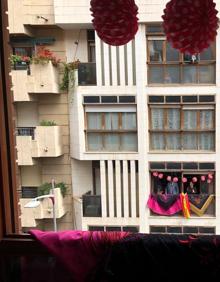 Imagen secundaria 2 - Coronavirus en La Rioja:La Feria de Abril también se celebra en los balcones de Calahorra