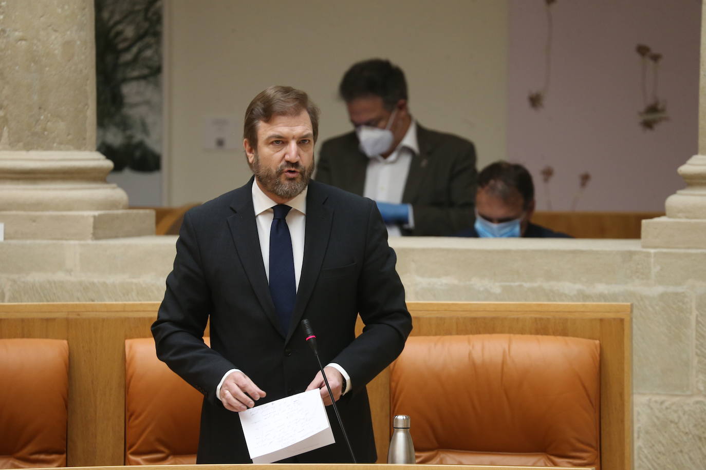 Alberto Bretón, durante su intervención.