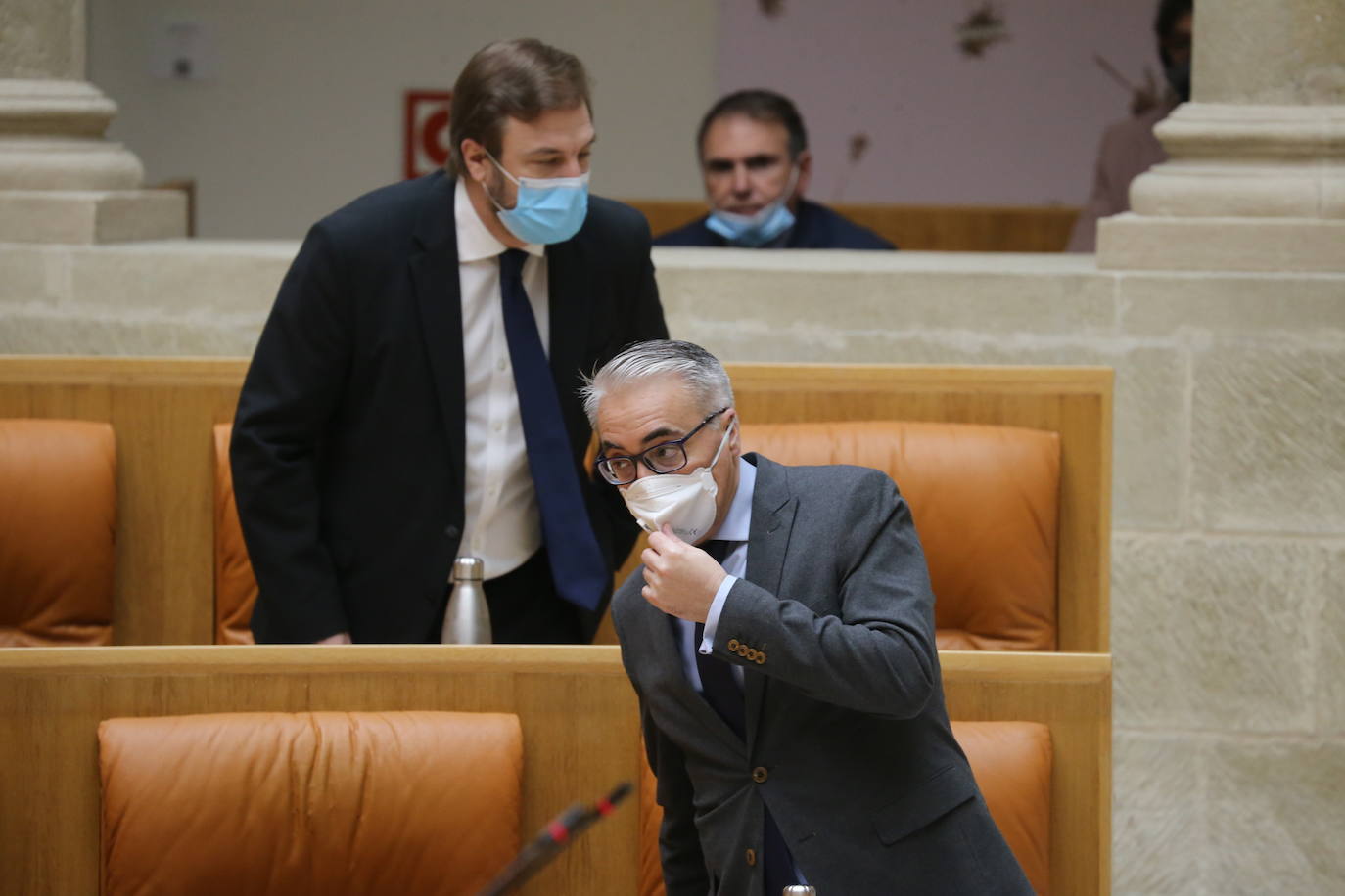 Este jueves se ha celebrado el Parlamento de La Rioja en el que ha comparecido la presidenta del Gobierno regional, Concha Andreu.