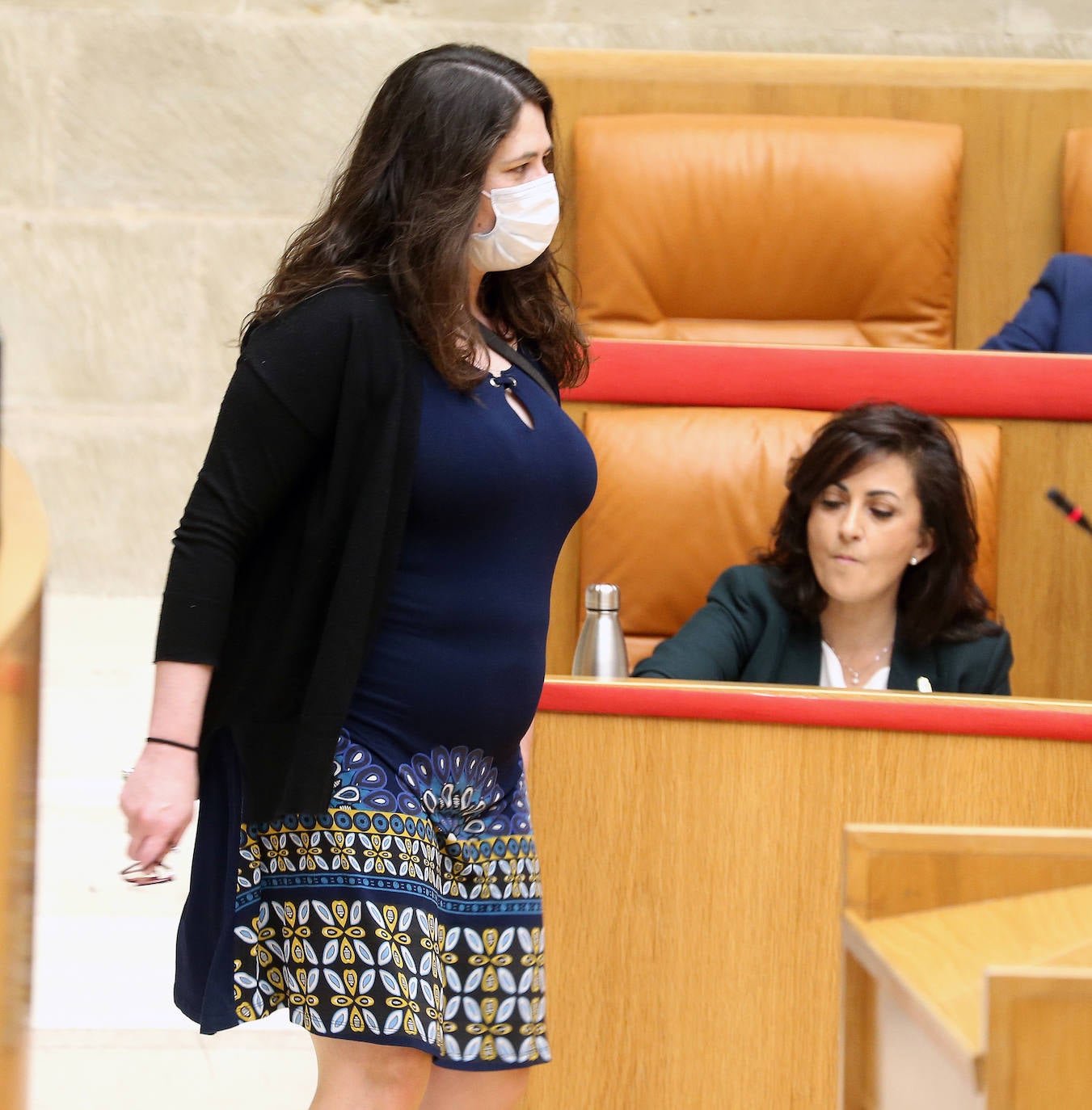 Este jueves se ha celebrado el Parlamento de La Rioja en el que ha comparecido la presidenta del Gobierno regional, Concha Andreu.