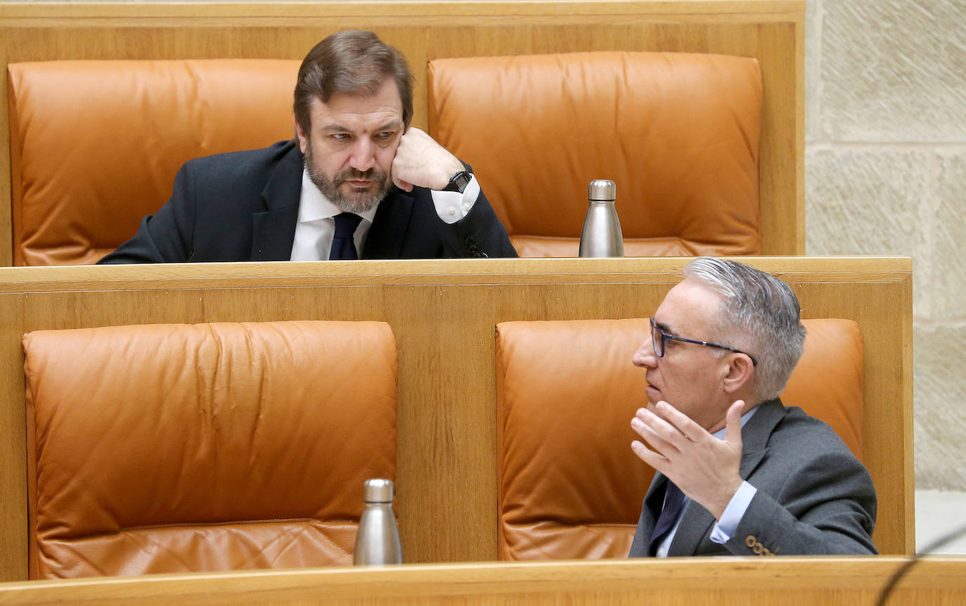 Este jueves se ha celebrado el Parlamento de La Rioja en el que ha comparecido la presidenta del Gobierno regional, Concha Andreu.