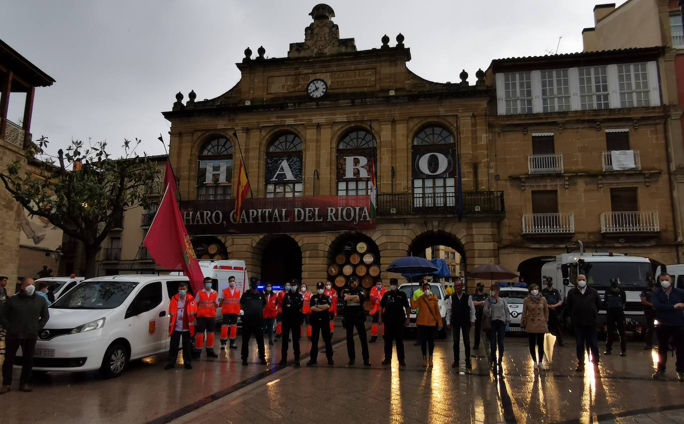 Haro homenajea a sus héroes