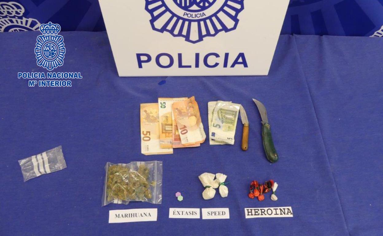 Quince detenidos por venta de drogas en dos meses en Logroño