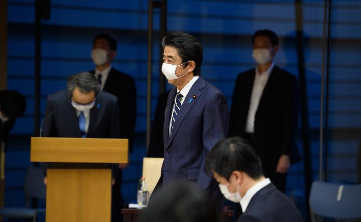 El primer ministro japonés, Shinzo Abe. 