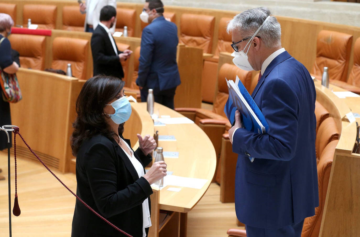 Fotos: La sesión de mayo del Parlamento riojano, en imágenes