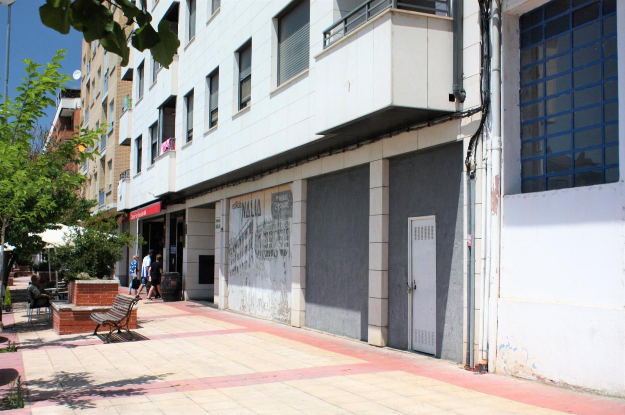 Bajos de la calle San Fernando, donde se ha solicitado realizar las obras de la mezquita. 