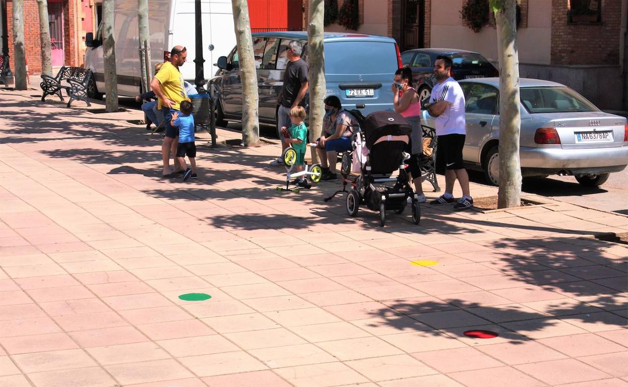 Los soperos velan por la seguridad y Badarán amanece llena de colores