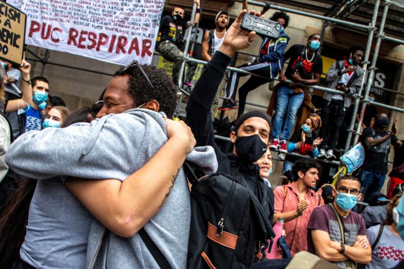 Manifestación en Barcelona