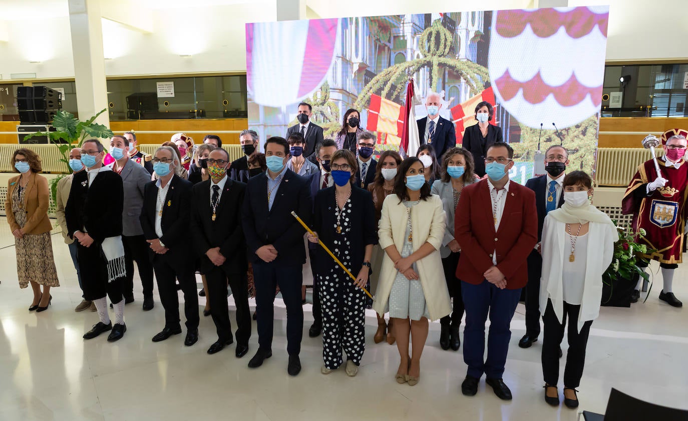 El alcalde de Logroño ha trasladado el agradecimiento del Consistorio a todos los ciudadanos