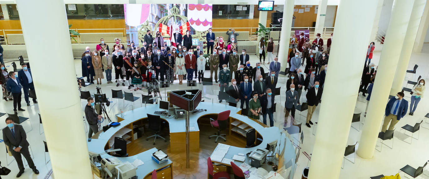 El alcalde de Logroño ha trasladado el agradecimiento del Consistorio a todos los ciudadanos