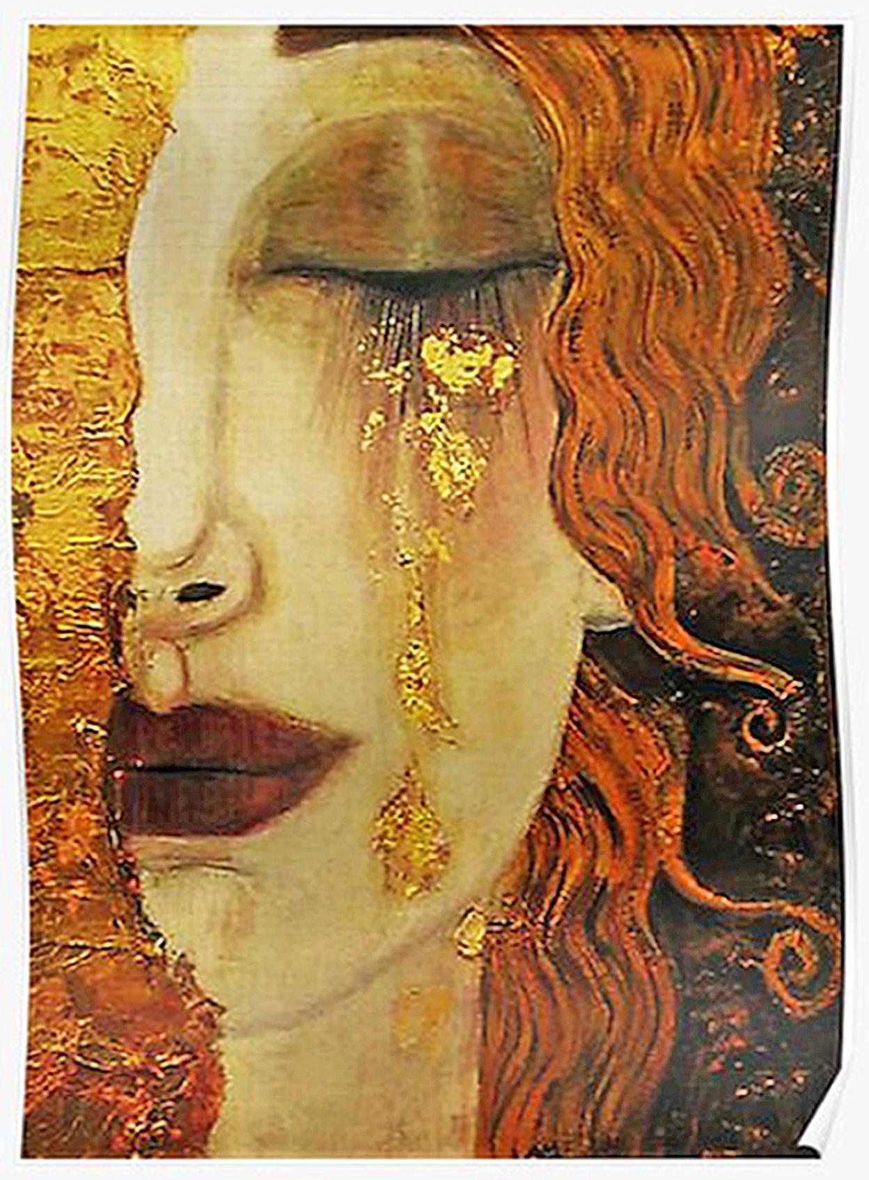 'Lágrimas de oro', obra de Klimt (Museo Belvedere, Viena).