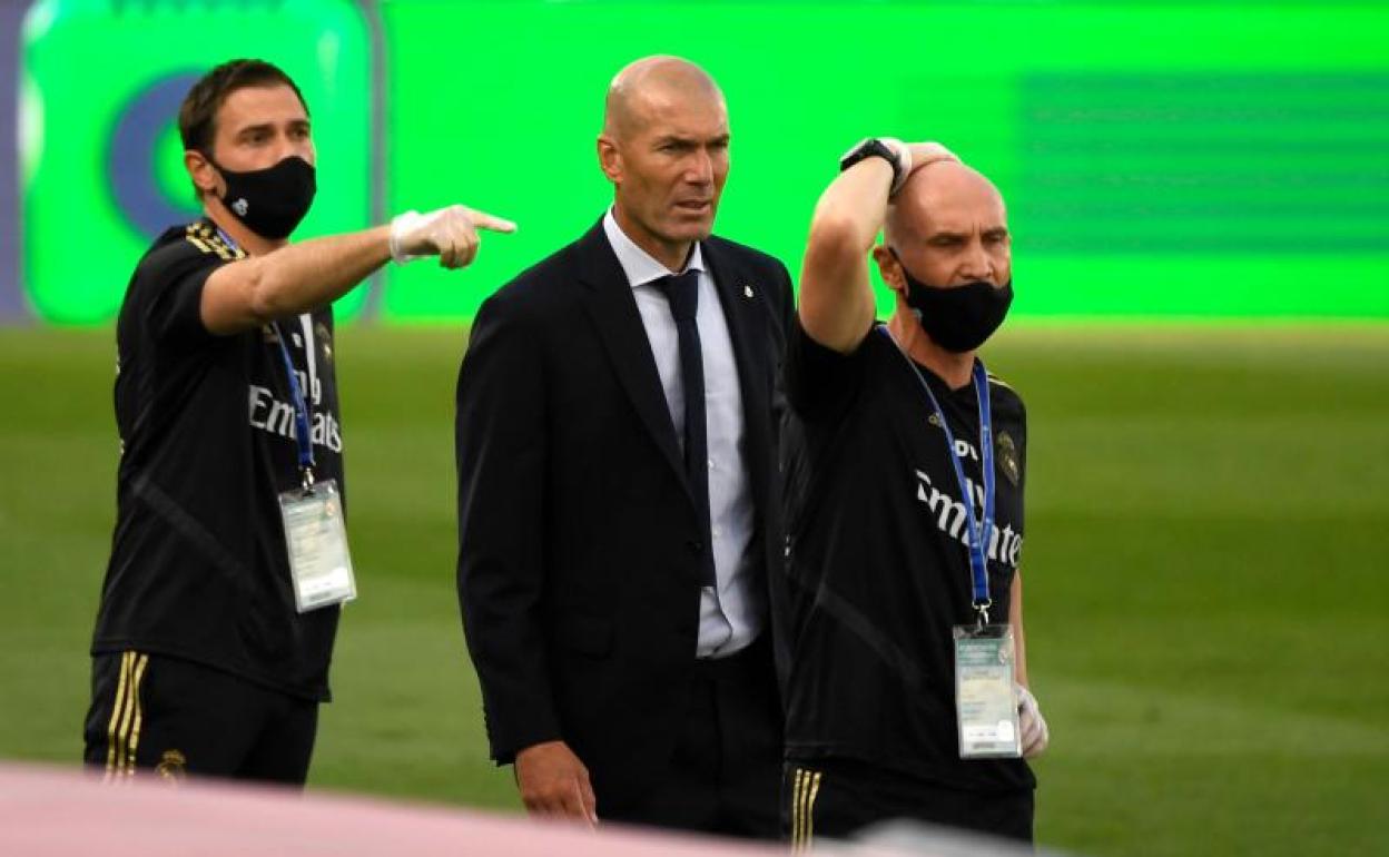 Zidane: «Este fútbol es algo totalmente diferente»