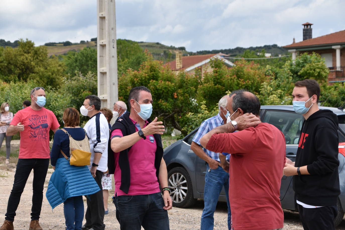 Ha tenido lugar en la explanada del aparcamiento del Ayuntamiento de Molinos de Ocón