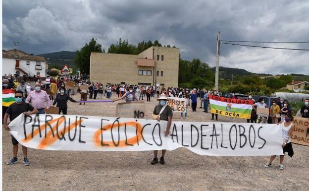 El parque eólico 'Aldealobos' está proyectado en un área de protección de montaña