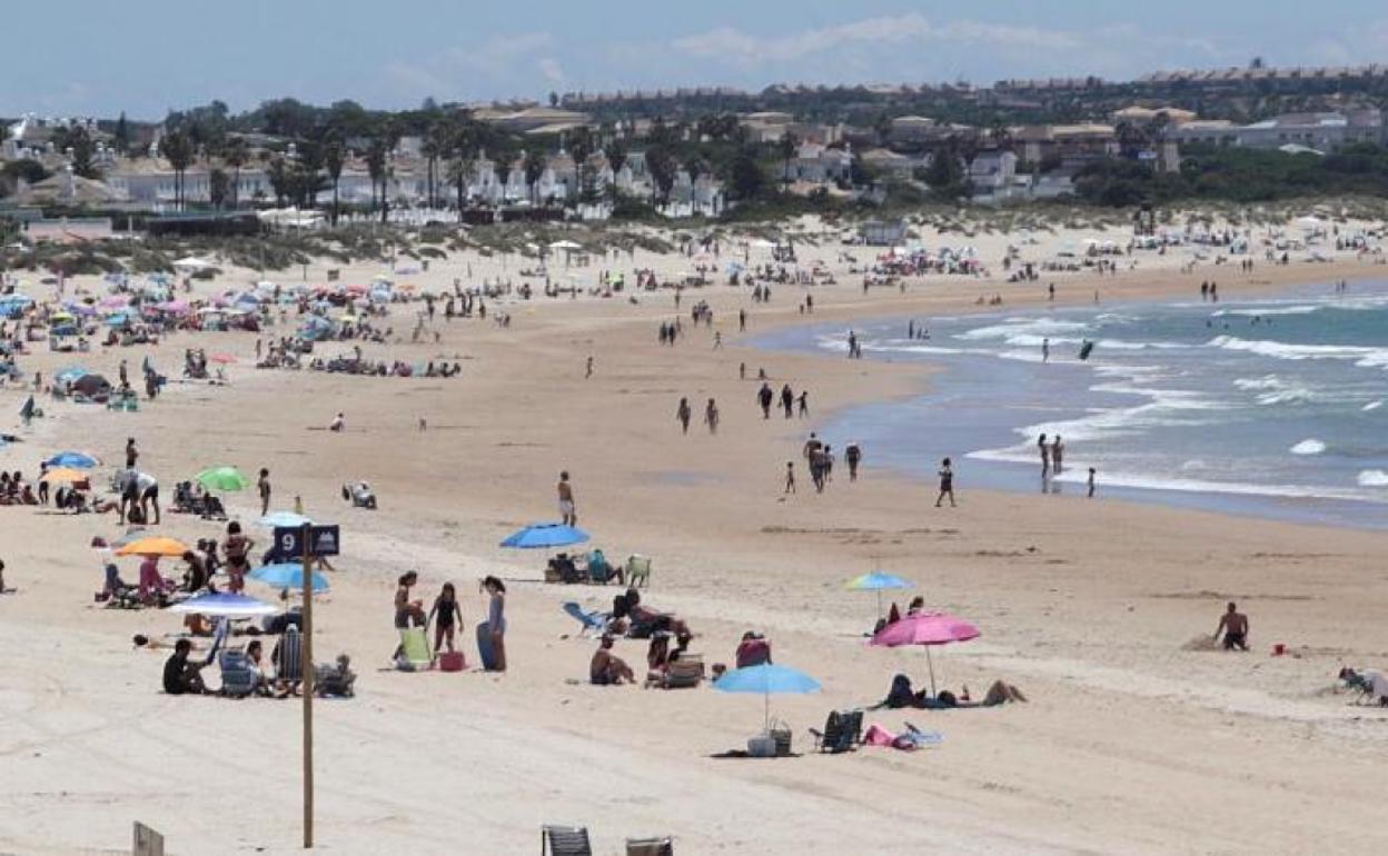 Playa en Cádiz 