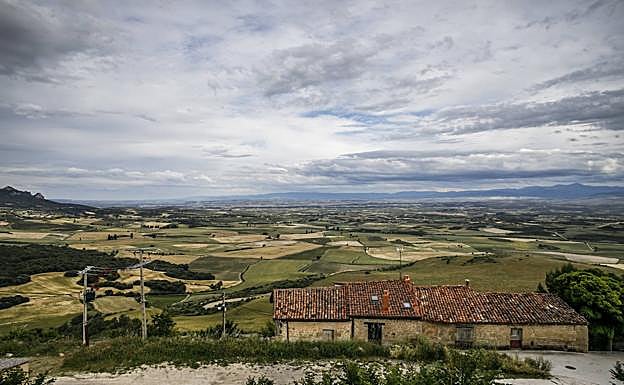 Villaseca. La vista desde el 'púlpito de La Rioja', en Cellorigo. 