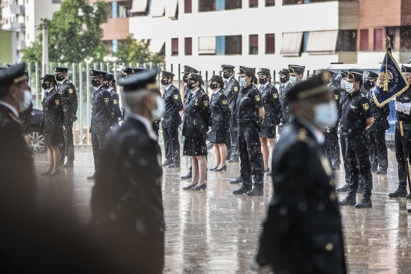 Veinte nuevos agentes han protagonizado este acto en Logroño