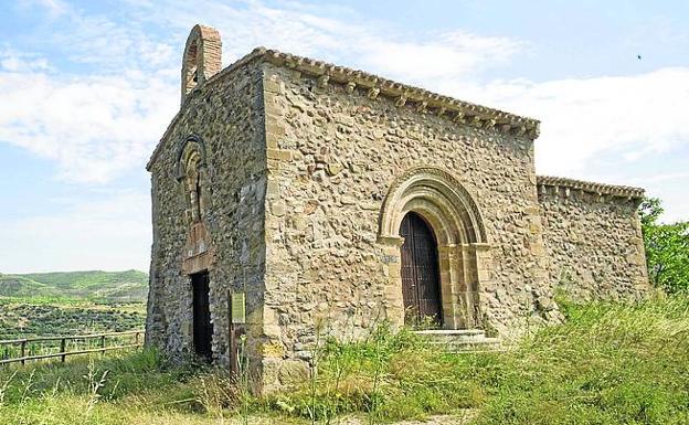 Cameros. Ermita de Nuestra Señora del Plano, en Leza de Río Leza. 