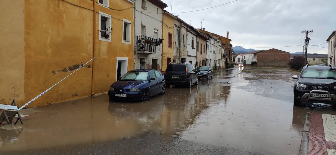 Los efectos de la tormenta se dejan ver en las calles de la ciudad