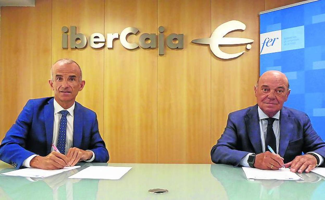 Ibercaja y FER apuestan por reactivar el acceso de empresas y autónomos a los canales de financiación