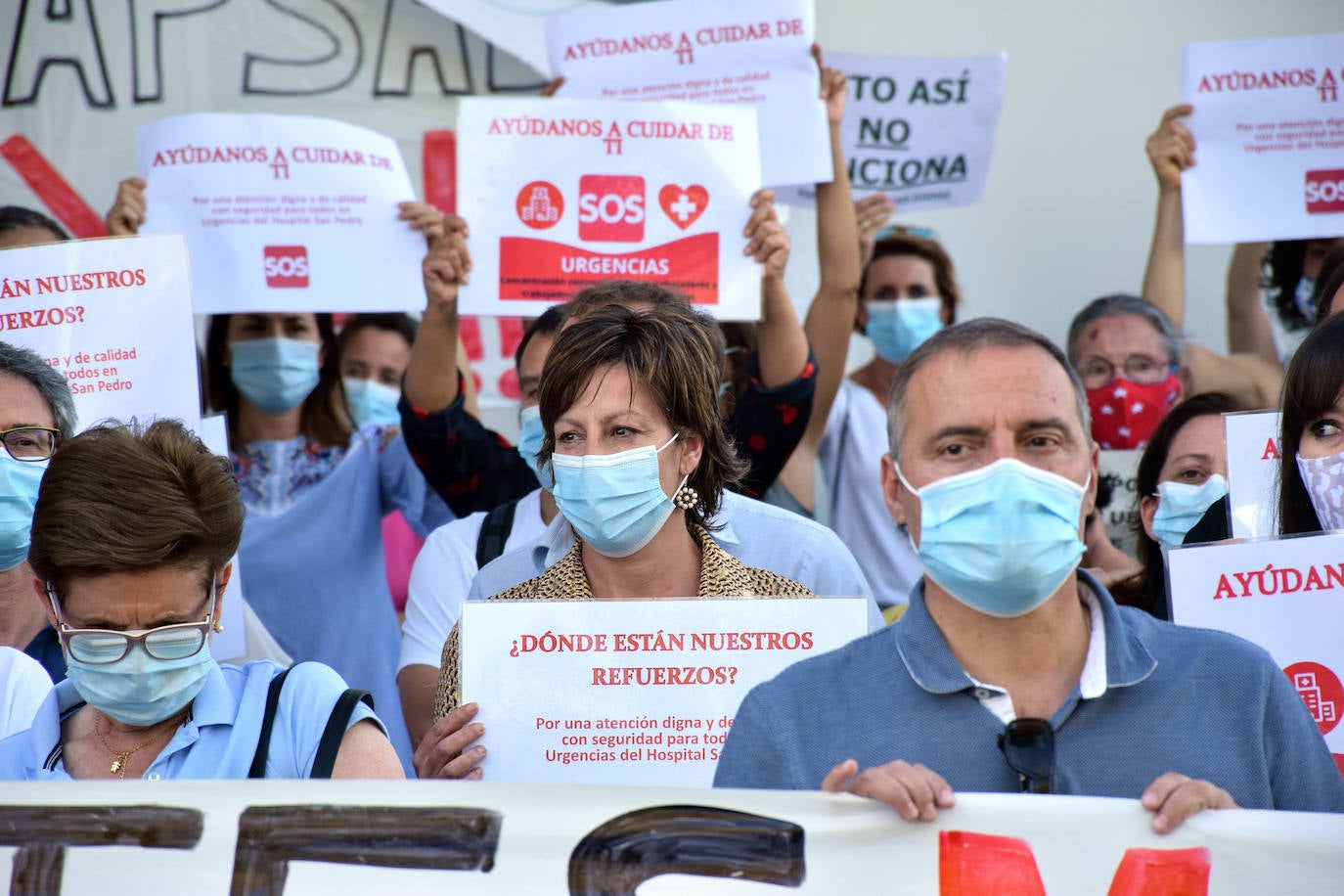 Los trabajadores reclaman soluciones «ya» al Gobierno de La Rioja para acabar con la situación que viven actualmente