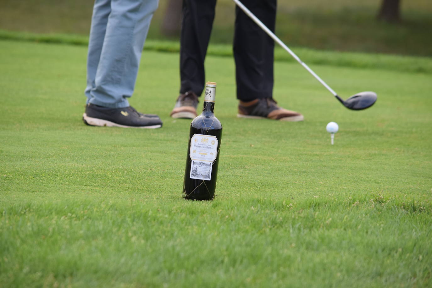 La Liga de Golf y Vino se retomó este sábado en El Campo de Logroño.