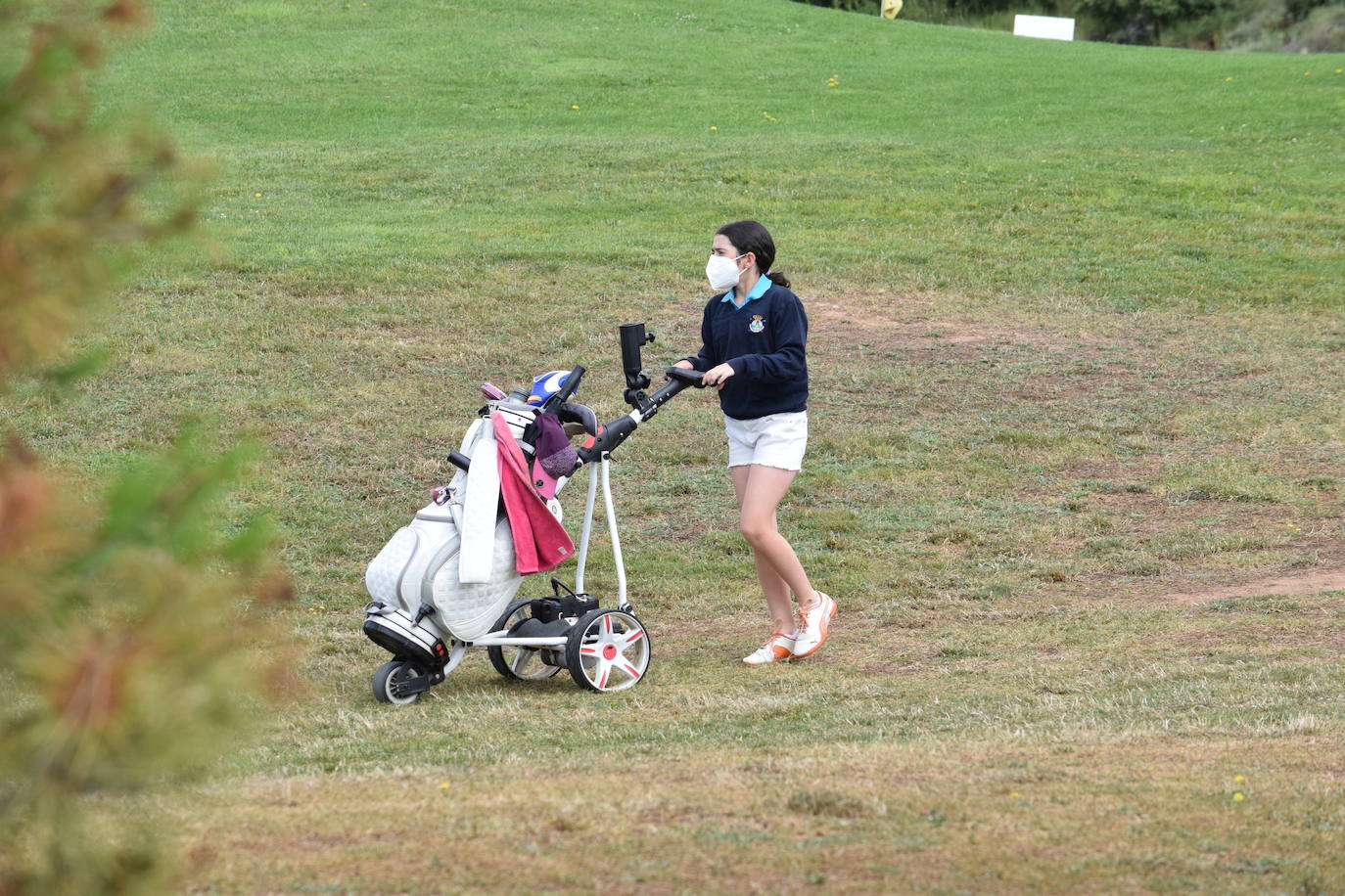 La Liga de Golf y Vino se retomó este sábado en El Campo de Logroño.