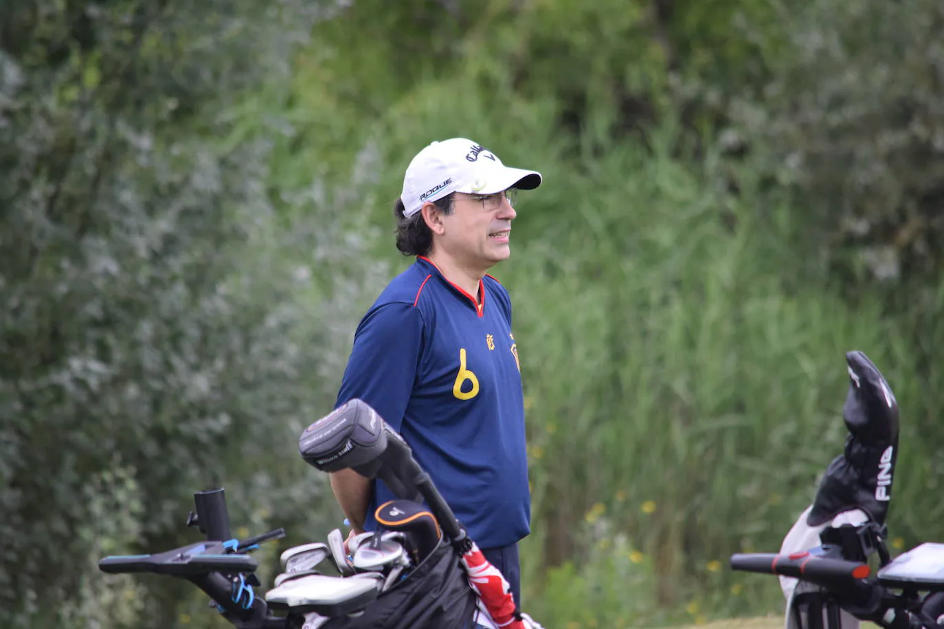 La Liga de Golf y Vino se retomó este sábado en El Campo de Logroño.