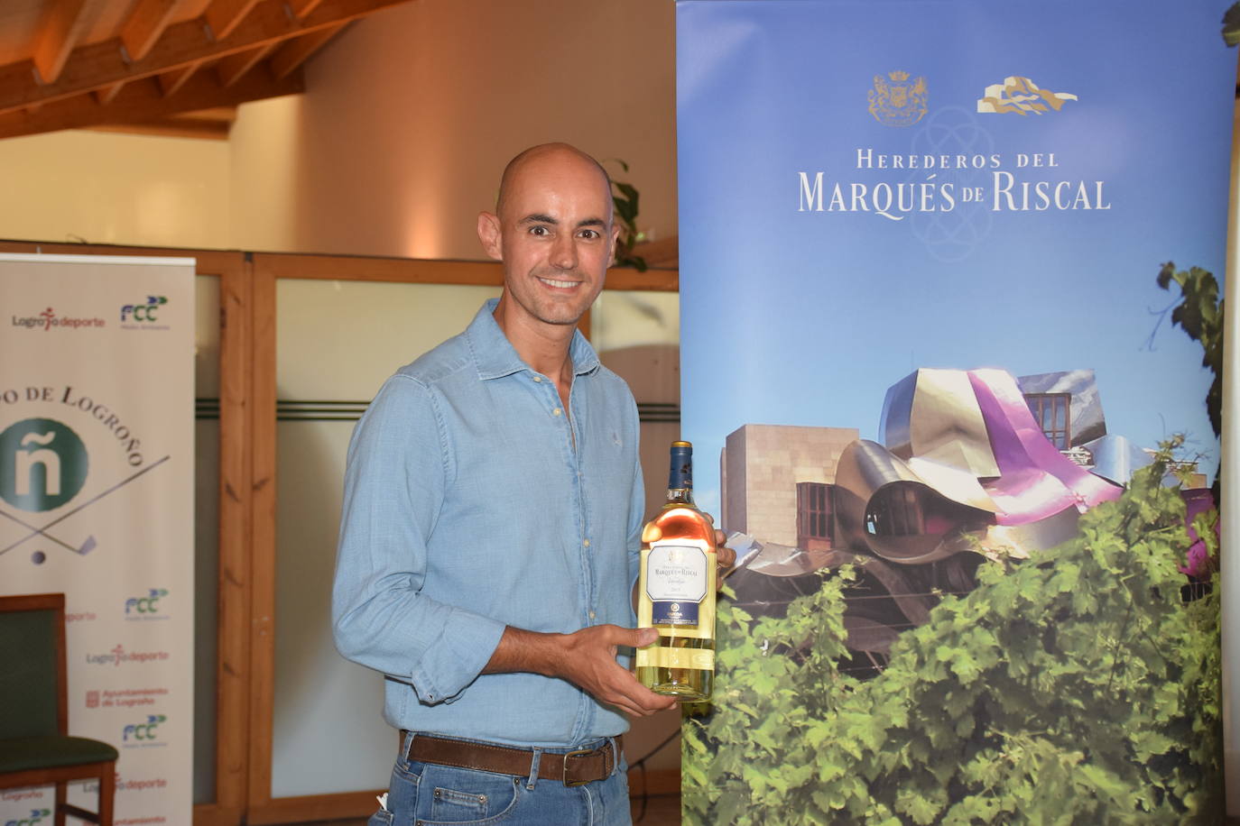 La Liga de Golf y Vino se retomó este sábado en El Campo de Logroño.