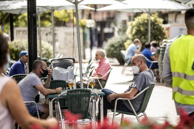 Logroño interioriza la norma y comienza a acostumbrarse