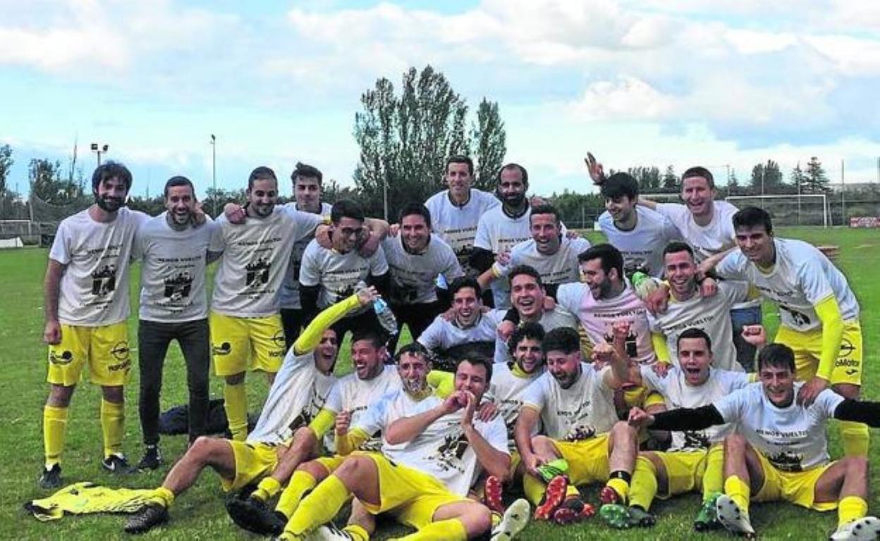 El Casalarreina logró el ascenso a Tercera División el curso pasado. 