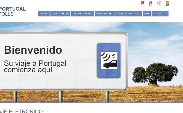 La nueva forma de pagar «online» los peajes en Portugal